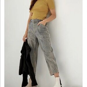 Women's Anthropologie pilcro utility letterpress  Jeans